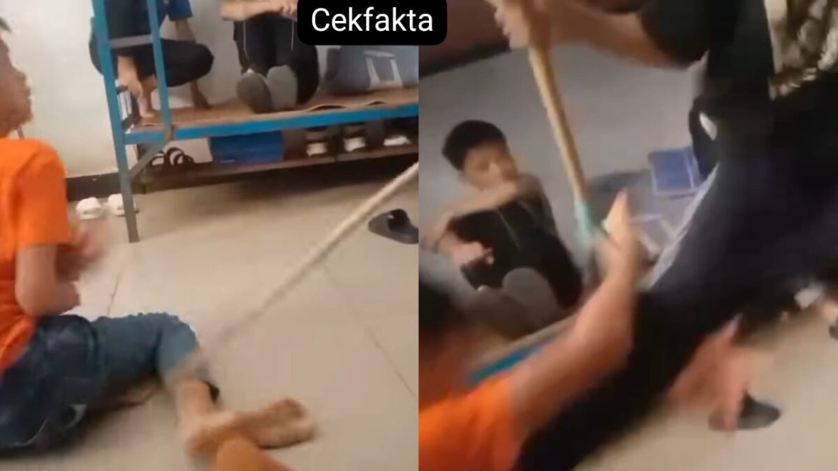Cekfakta , Viral Video Beredar Bocah Dianiaya Temannya bukan di Pondok Pesantren