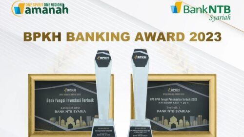 Penghargaan BPKH Banking Award 2023 Diraih Bank NTB Syariah