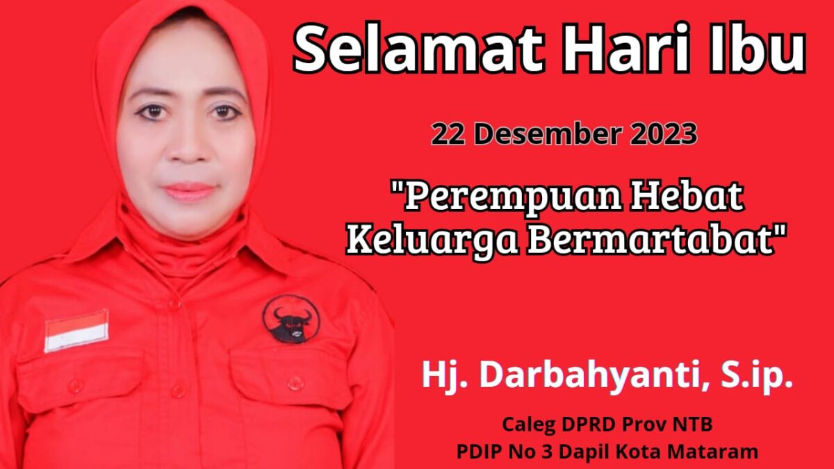 Hj. Darbahyanti : Saatnya Perempuan jadi Agen Perubahan !!