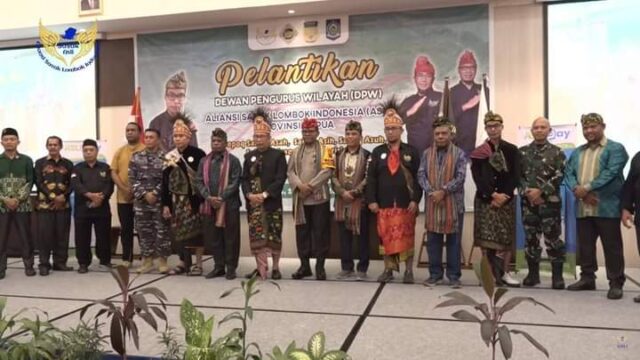 Pelantikan DPW ASLI Provinsi Papua oleh Ketua Umum DPP ASLI