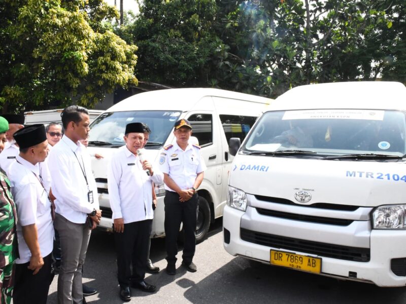 Pemkab Lotim Bekerjasama dengan BPTD Kelas ll dan Perum Damri