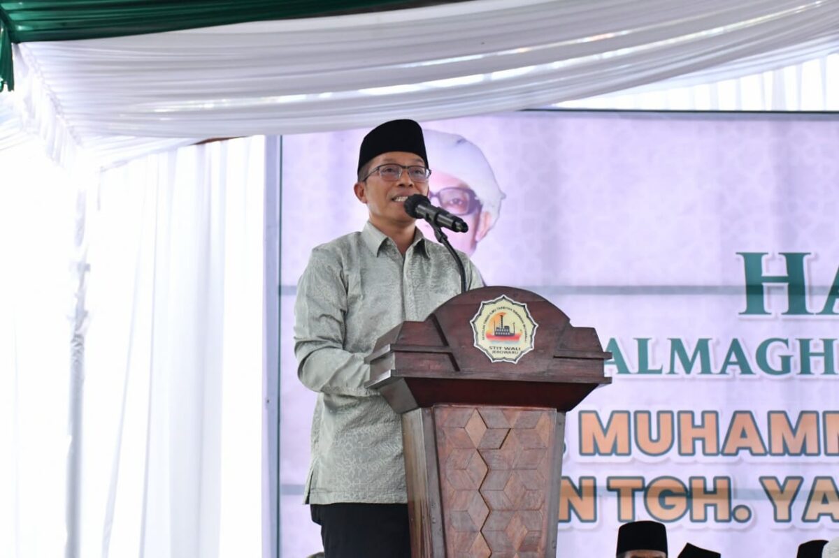 Pj Bupati Lotim Hadiri Haul ke 40 TGH Mutawalli Yahya Al Qalami