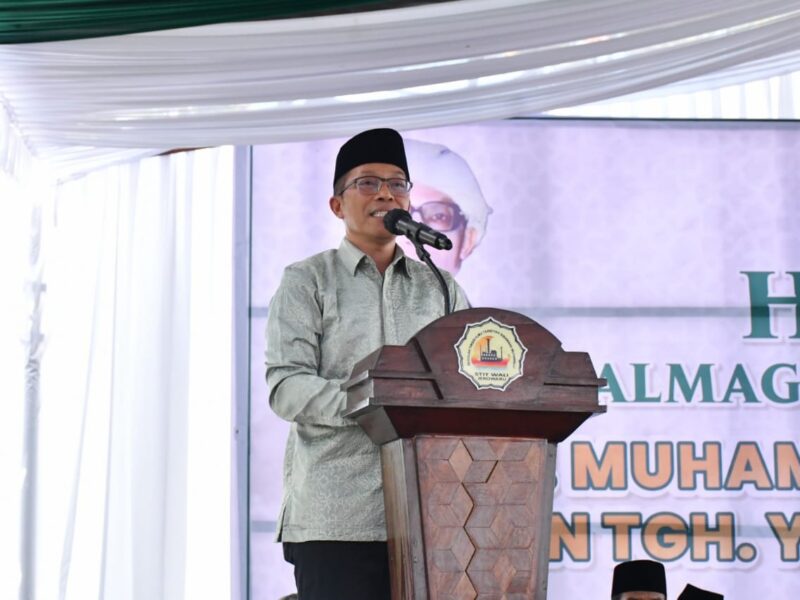 Pj Bupati Lotim Hadiri Haul ke 40 TGH Mutawalli Yahya Al Qalami