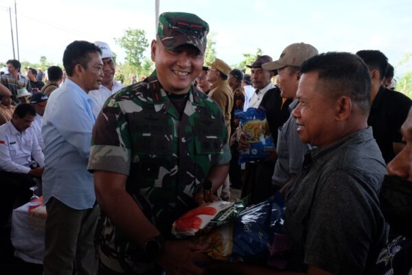 Danrem 162/WB Dampingi Mentan RI dalam Peningkatan Produksi Pangan