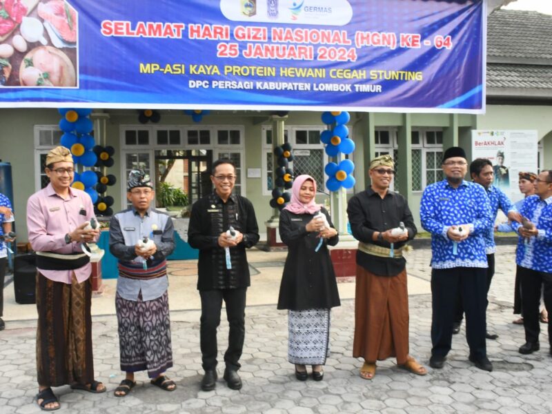 Makanan Pendamping ASI Cegah Stunting Tema HGN ke 64 Lotim