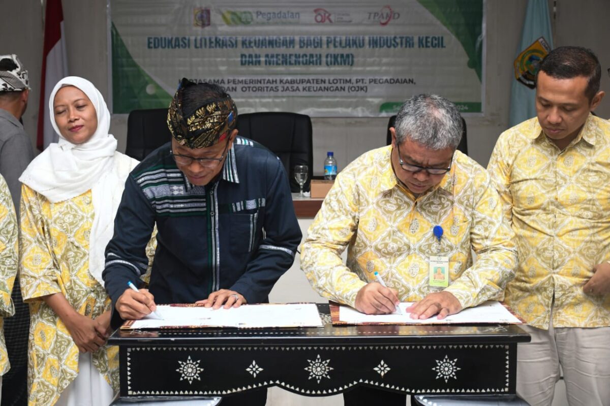 Pemda Lotim Tandatangani Sepakatan Bersama untuk Kesejahteraan Masyarakat