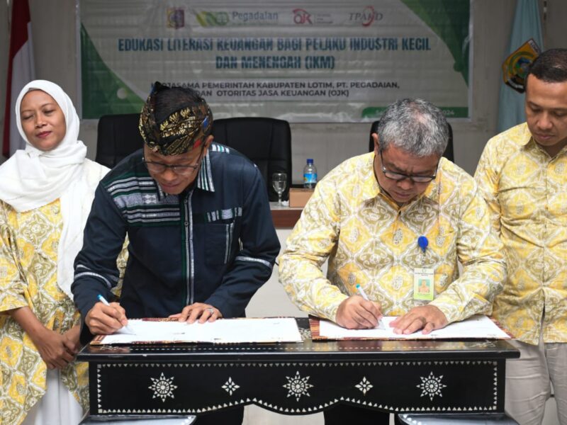 Pemda Lotim Tandatangani Sepakatan Bersama untuk Kesejahteraan Masyarakat