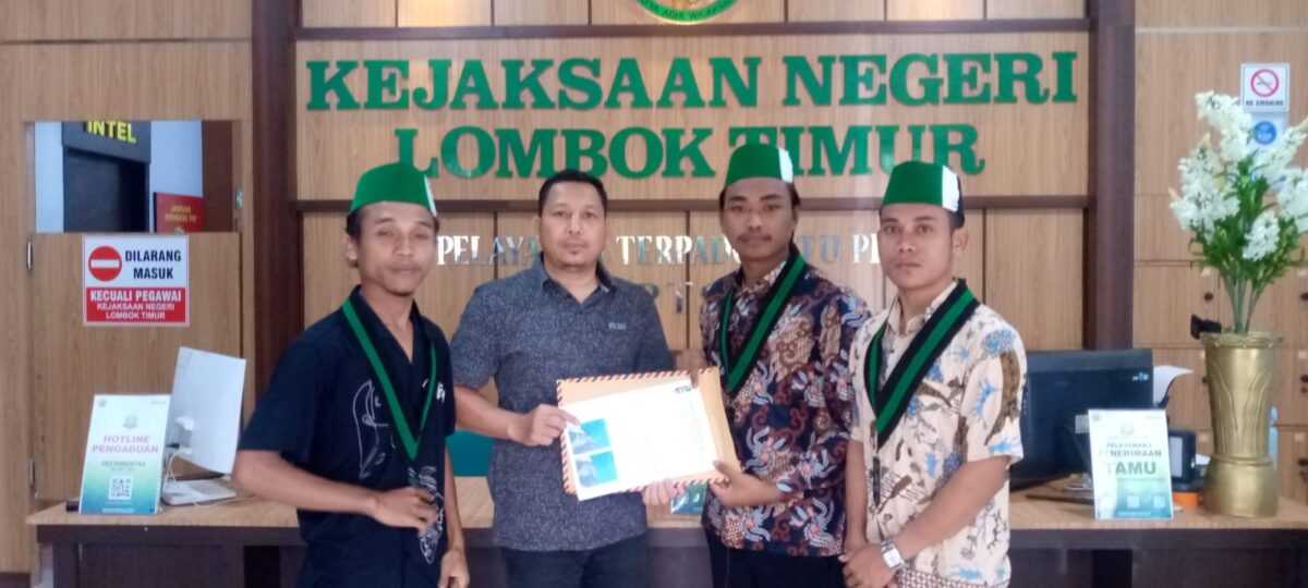 HMI Cabang Lotim Laporkan Proyek Rehabilitasi Pelabuhan Labuhan Haji