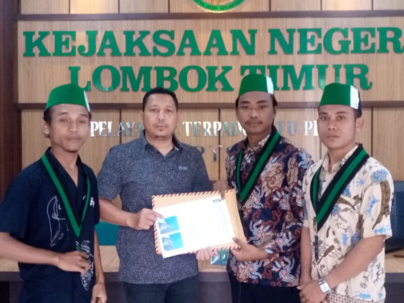 HMI Cabang Lotim Laporkan Proyek Rehabilitasi Pelabuhan Labuhan Haji