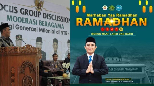 Rektor UIN Mataram Mengajak Umat di Bulan Suci Ramadhan untuk Meningkatkan Spiritual dan Nilai Moderasi Bersama