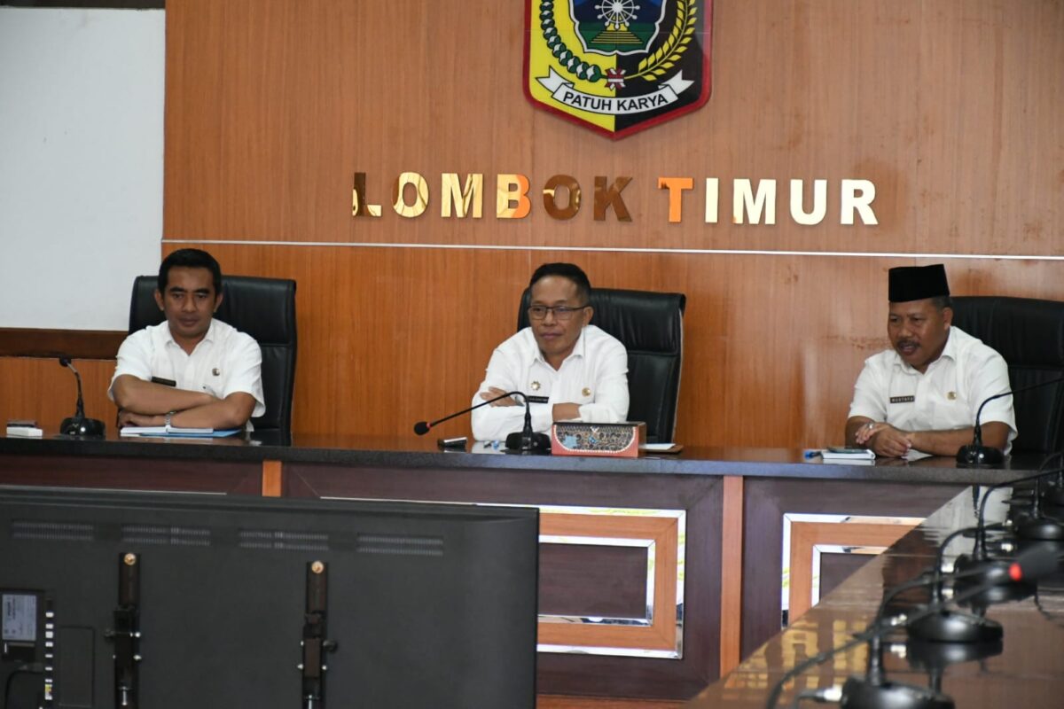 Mendagri Menggelar Rapat Koordinasi Bersama Pj Bupati Lotim