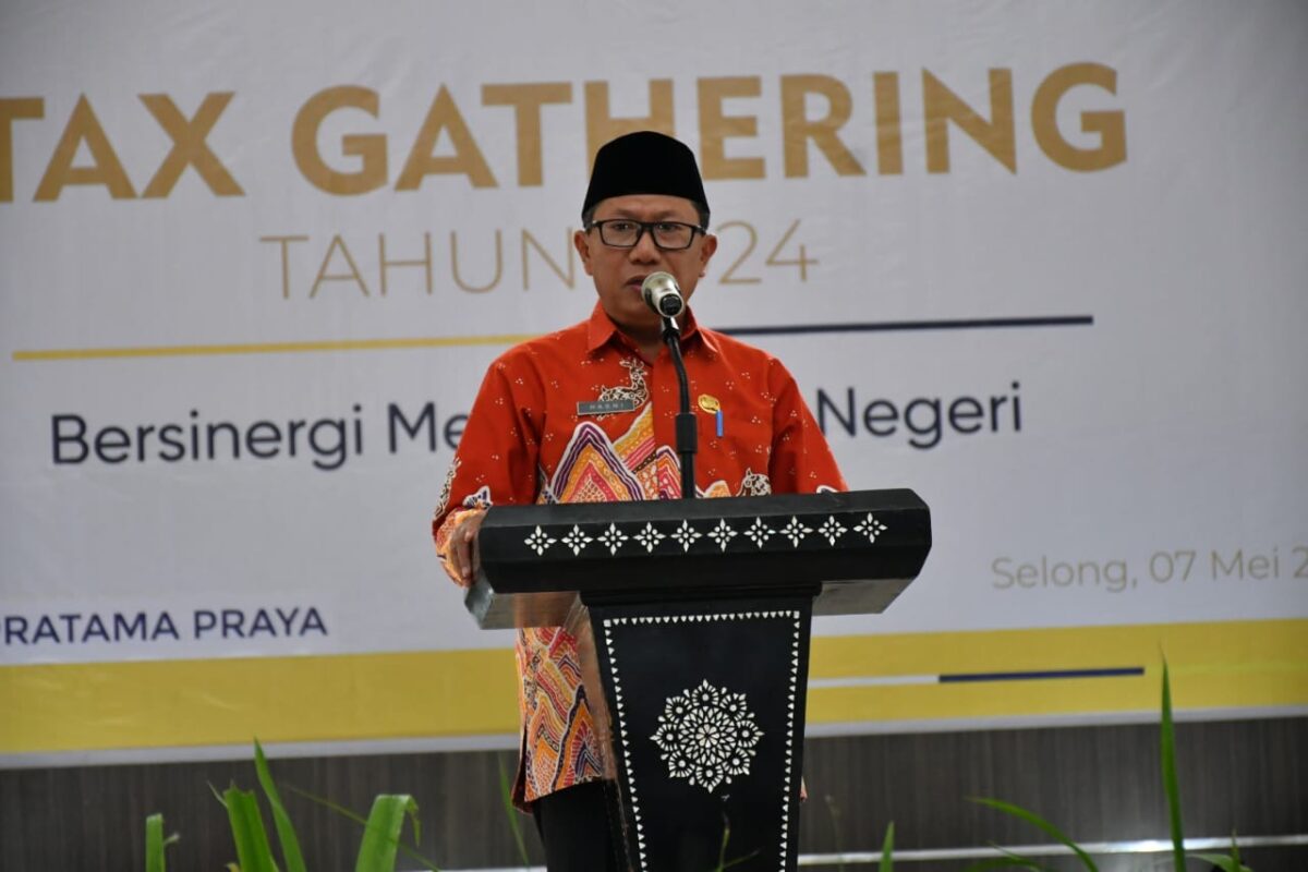 Pj. Sekda Lotim Hadiri Tax Gathering 2024