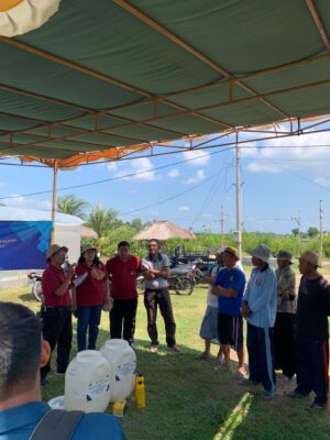 Akademisi FP Unwar Tawarkan Pengomposan In-situ Dalam Budidaya Padi