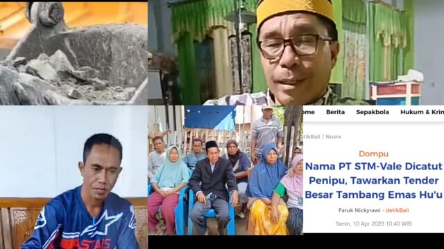 Sesepuh Lingkar Tambang Hu'u Dompu Bantah Hoax Humas PT. STM
