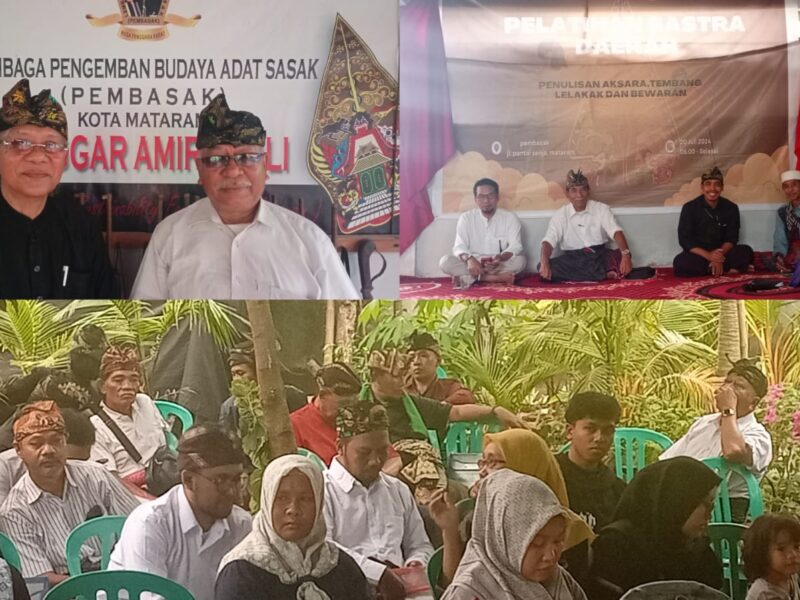 Pelatihan Sastra Daerah Penulisan Tembang Lelakak dan Bewaran oleh Pembasak