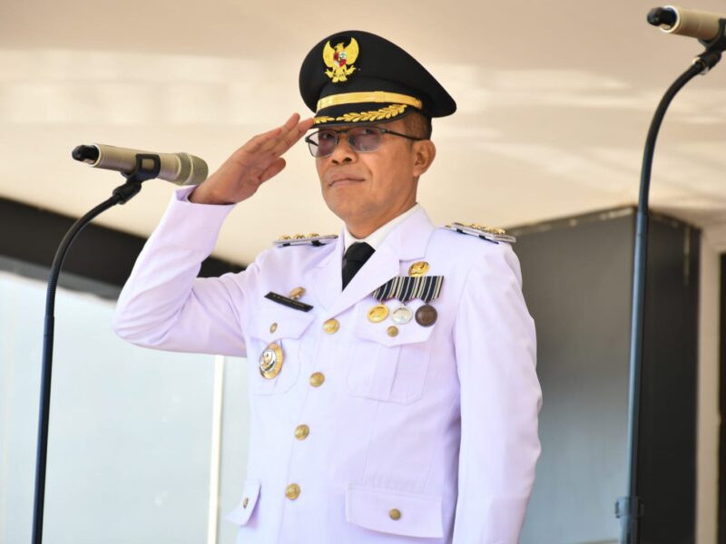 Pemda Lotim Gelar Upacara HUT RI ke 79 Berlangsung Khidmat