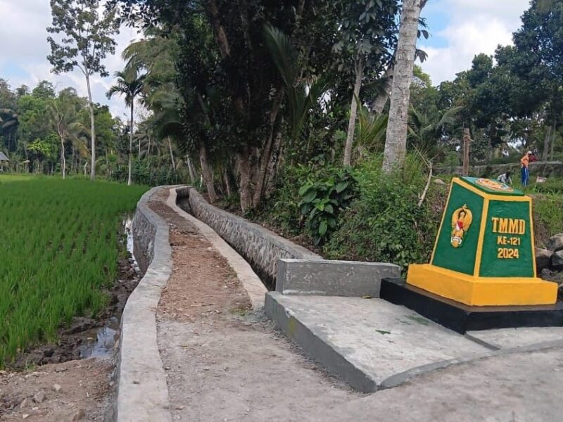 TMMD Ke-121 Kodim 1615/Lotim Akhirnya Tuntas 100 Persen
