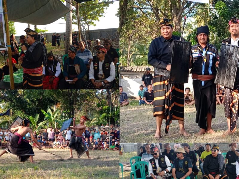 Pembukaan Tradisi Budaya Peresean Puspe Warne Korwil Laskar Sasak Batu Layar