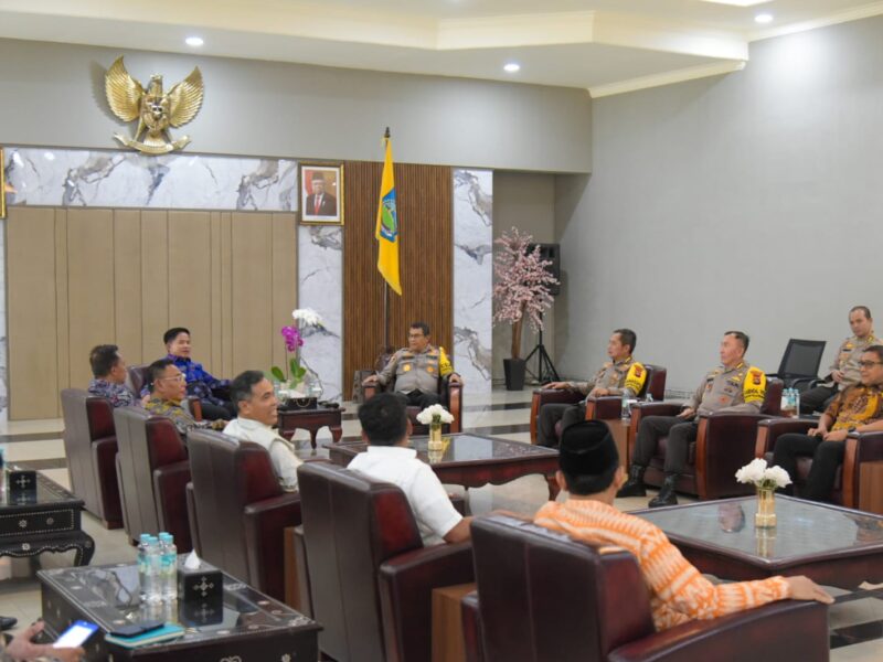 Pj Gubernur NTB Menerima Silaturahmi Kapolda NTB