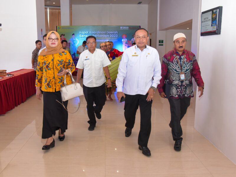 Pemprov NTB Apresiasi Rakorda Sensus Pertanian dan Survei Ekonomi Pertanian