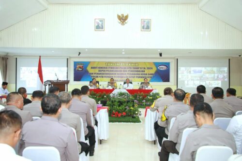 Taklimat Akhir Audit Kinerja Itwasda Polda NTB Tahap II 2024