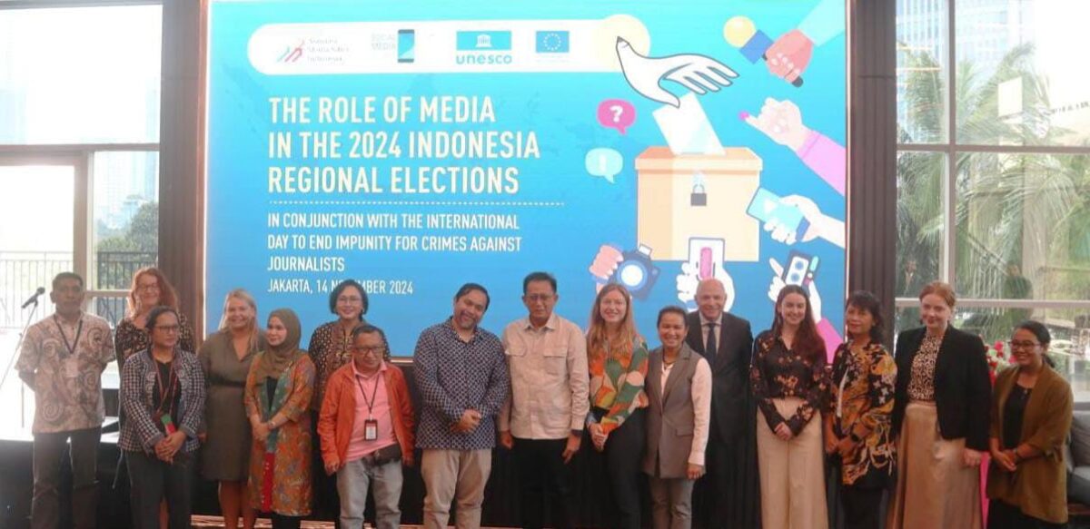 AMSI dan UNESCO Perkuat Kapasitas Jurnalis Jelang Pilkada Serentak