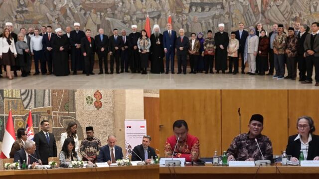 Rektor UIN Mataram menjadi Narasumber dalam Acara Dialog Lintas Agama Indonesia-Serbia di Beograd Serbia
