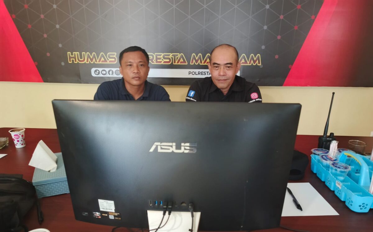 Kasi Humas Polresta Mataram Ikuti Pelatihan Peningkatan Kemampuan PPID Polri Secara Virtual