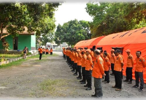 BPBD Lotim Gelar Apel Siaga Penanggulangan Bencana Jelang Pilkada