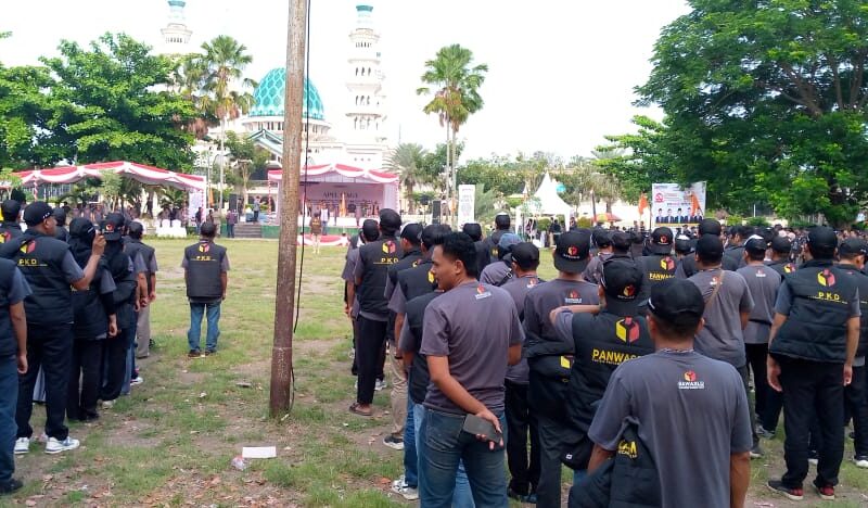 Bawaslu Kabupaten Lotim Gelar Apel Siaga Pengawasan Masa Tenang Pilkada