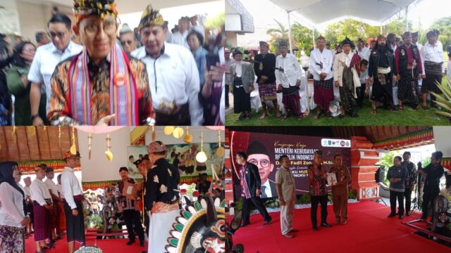 Pengukuhan Kepengurusan SNKI Korwil NTB oleh Menteri Kebudayaan RI