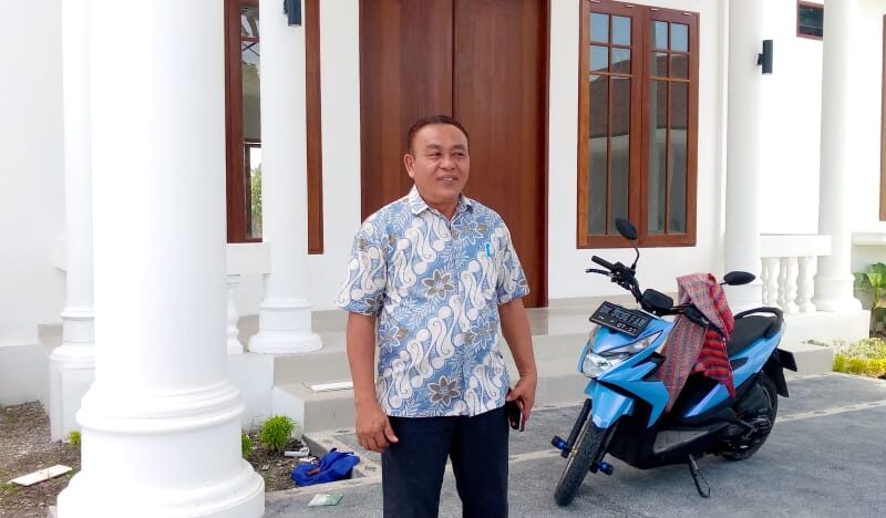 Plt Kabag Umum Pastikan Pembangunan Pendopo Bupati Lotim Rampung