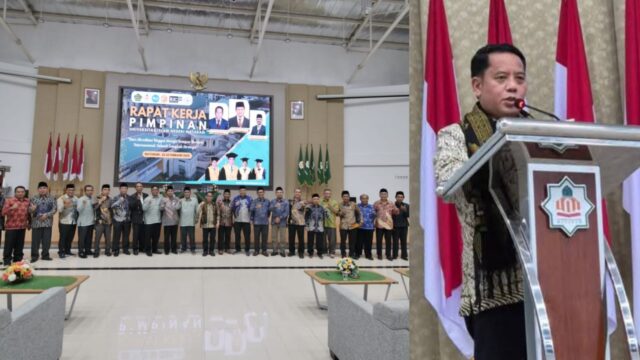 Sekjen Kemenag RI Hadiri Rekerpim UIN Mataram 2025, Dorong Kampus Beragama Berdampak