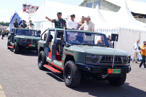 Panglima TNI Terima 650 Unit Ransus Maung dari Kemhan