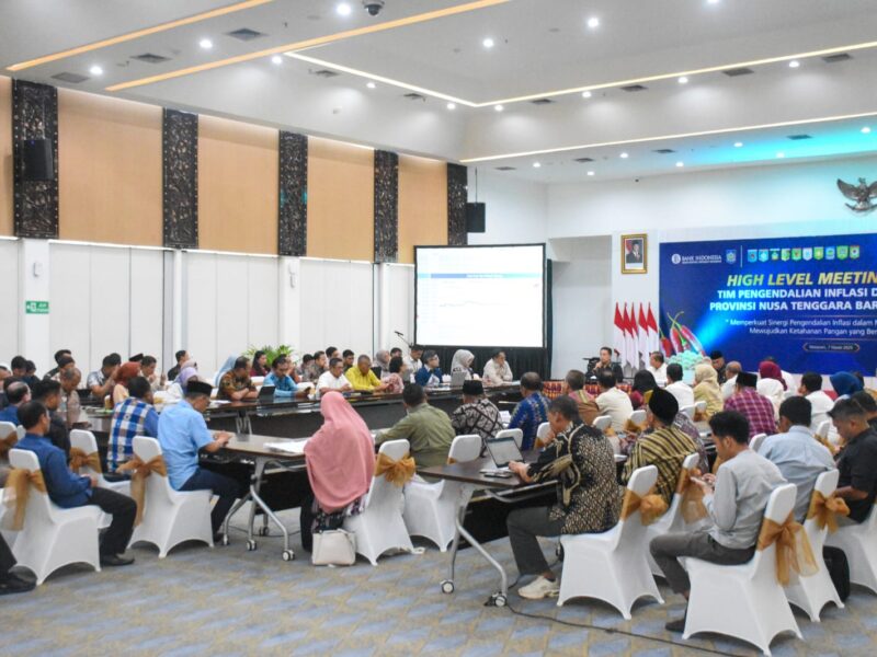 High Level Meeting TPID dihadiri Gubernur NTB