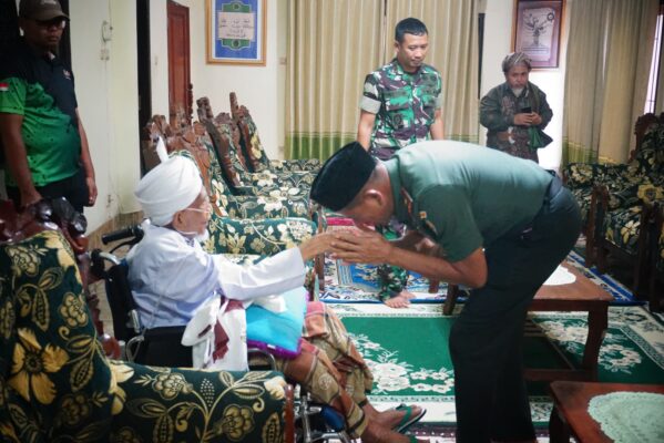 Brigjen TNI Moch. Sjasul Arief, S.Sos Jalin Silaturahmi dengan Ulama