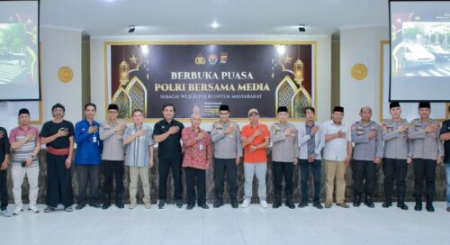 Polri dan Media di NTB Gelar Buka Puasa Bersama