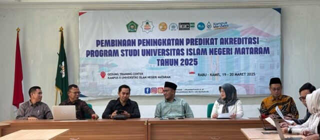 Menuju World University Rangkings, LPM UIN Mataram Selenggarakan Peningkatan Predikat Akreditasi Studi