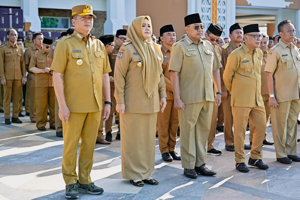 Apel Perdana Gubernur dan Wagub, Fokus Meritokrasi dan Tiga Tata Kelola