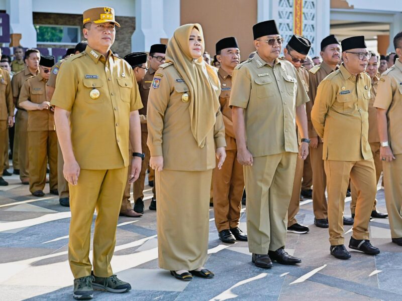 Apel Perdana Gubernur dan Wagub, Fokus Meritokrasi dan Tiga Tata Kelola