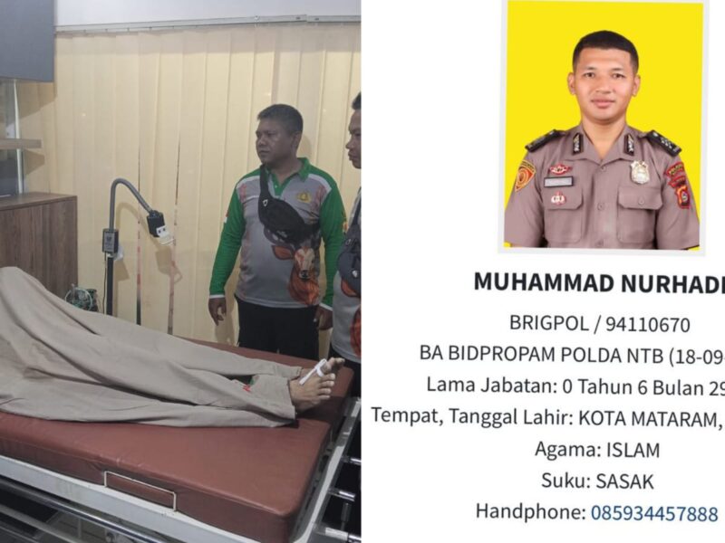 Makam Brigadir Muhammad Nurhadi Akan Dibongkar Polda NTB untuk Otopsi