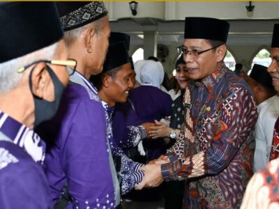 Pelepasan Jamaah Calon Haji Kloter 7 Lombok Timur