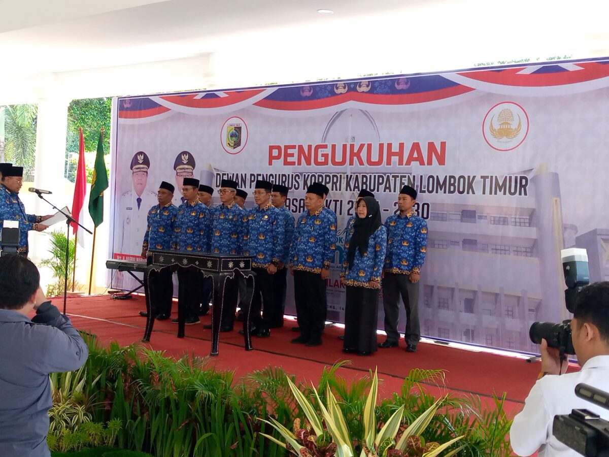 Kepengurusan Baru KORPRI tahun 2025 -2030 Resmi Dikukuhkan