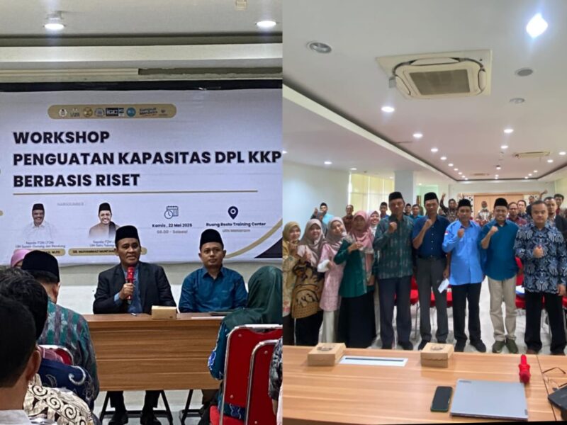 Ratusan Dosen Ikuti Workshop Penguatan Kapasitas DPL KKP UIN Mataram 2025