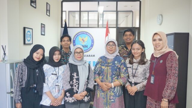 Keterlibatan mahasiswa Sosiologi Unram dalam Program P4GN: Studi kasus PKL di BNN Kota Mataram