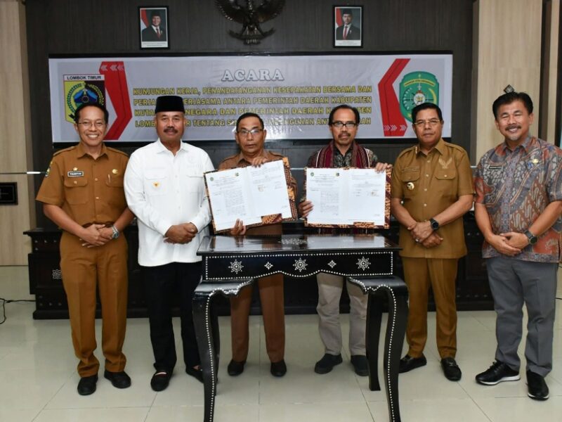 Lotim dan Kukar Teken Kerja Sama Strategis Bidang Pertanian dan Peternakan
