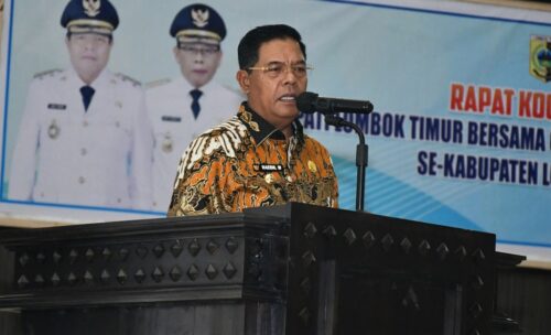 Bupati Lotim Ajak Camat dan Kades Sinergi Aktifkan Kembali PBI JK dan Sukseskan Operasi Kejar PBB