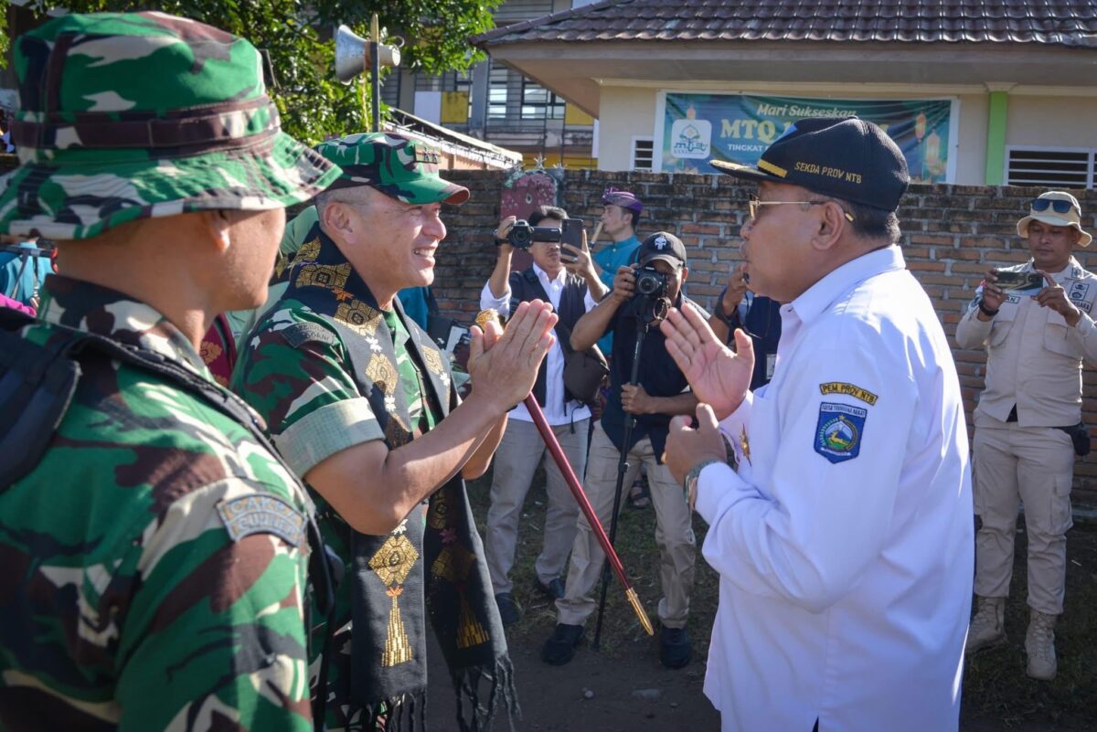 Sekda NTB Apresiasi TMMD, Kolaborasi Bangun Daerah Terpencil