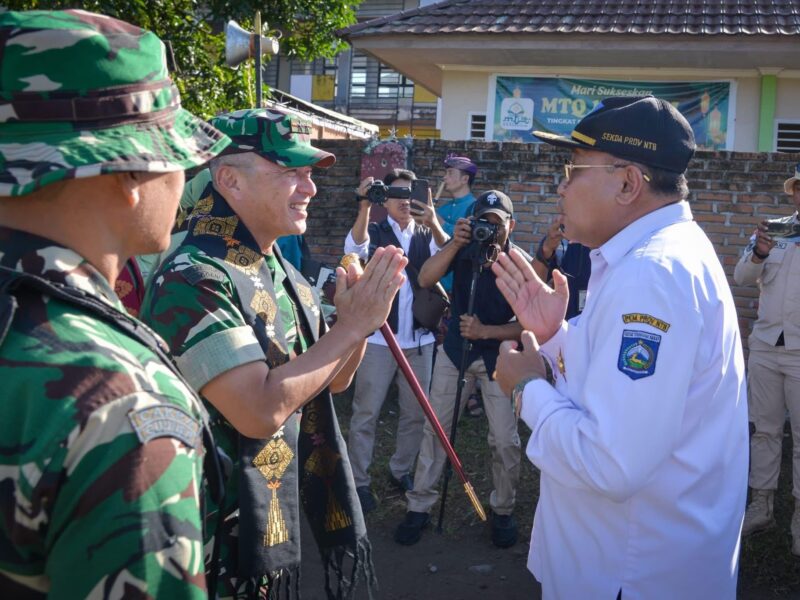Sekda NTB Apresiasi TMMD, Kolaborasi Bangun Daerah Terpencil