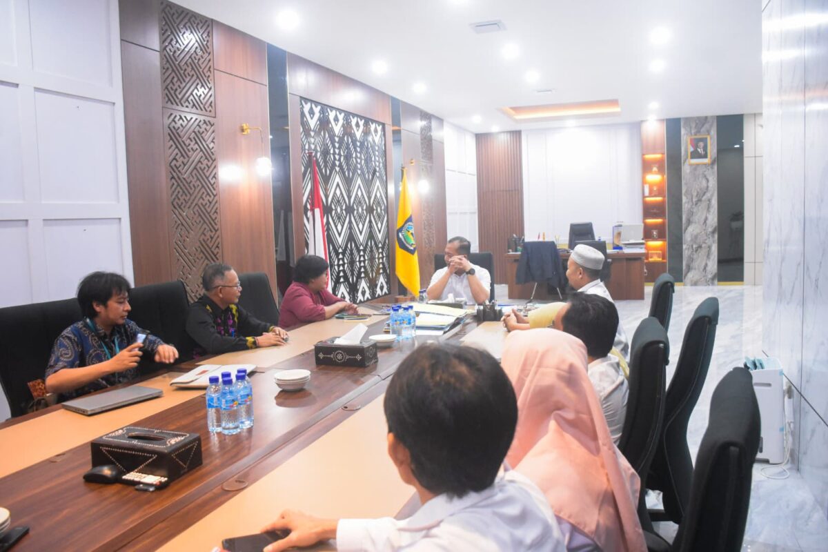 Direktur Desiminasi Pemanfaatan Riset dan Inovasi Daerah Berkunjung ke Gubernur
